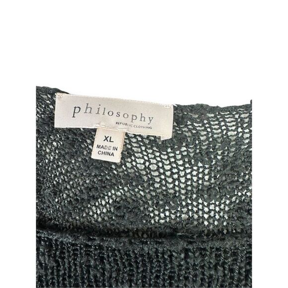 Philosophy Open Weave Super Soft Knit Tank Vest - Picture 4 of 5